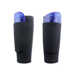 Football Soccer Shin Guard Socks Compression Sleeve with Pocket and Shin Pads Nylon Cotton Material Protection