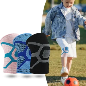 Football Sports Knee Pads Comprehensive Protection Outdoor Running High Elastic Breathable Nylon Soft Fall Proof