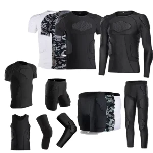 Football Uniform Anti collision and Anti fall Goalkeeper Training Suit Rugby Suit Ski Shoulder Pads Sports Equipment