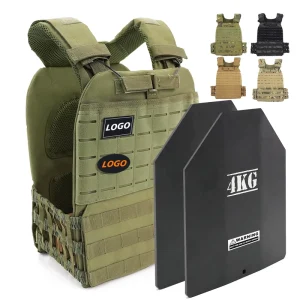 For Adjustable Green 600D Oxford Tactical Weighted Vest Customizable Weight Plates For Men Women Versatile Wearable Fitness