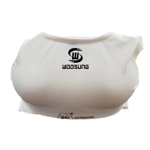 For Woosung WKF Approved Karate Chest Guard Protector Gear Sample Free Shipping Martial Arts Equipment for Sale