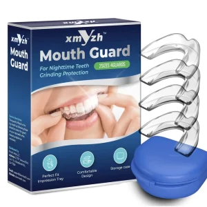 Free Sample Mouth Guard Sports Moldable MouthGuard Kids Mouthpiece Teeth Protective Braces EVA Double Colored for MMA Boxing
