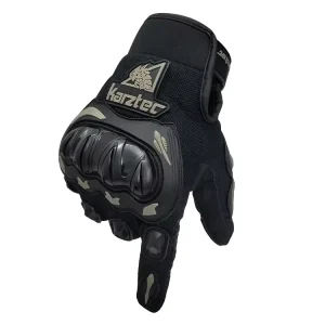 Full Finger Anti Slip Impact Gloves Waterproof Outdoor Biker Motorcycle Cycling Gear with Printed Pattern
