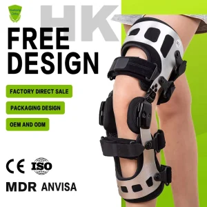 Full Shell Design Knee Stabilizer Anti-Slip Corrugated Strip for Elbow & Knee Pads Protective Sports Gear