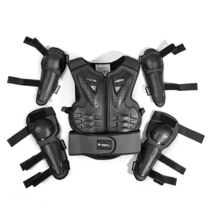 GR MJ02 Motor Bike Body Armor Vest Protection Motorbike Protective Gears Racing Wear Motorcycle Clothing for Children Kids