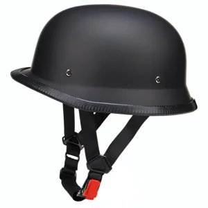 German Style Motorbike Helmet ABS Lightweight Motorcycle Half Face Helmets for Cruiser Scooter Chopper