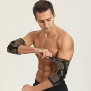 Golfer Tennis Compression Sports Arm Protection Elbow Guard Baseball Sleeve Adjustable Elbow Brace
