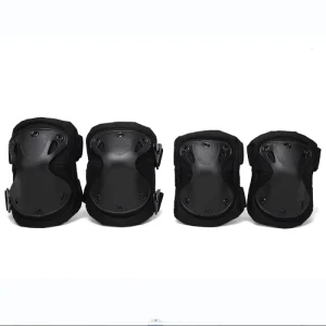Good Quality Outdoor Sports Tactical Elbow & Knee Safety Protective Pads Running Knee Pads Motorcycle Protective Gear CH HJ001