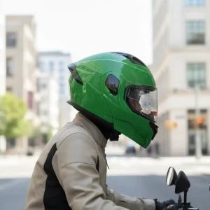 Green Moduler Model High Quality DOT Safety Helmet for Men Motorcycle Flip Up Helmet CH103 Motorcycle Helmet
