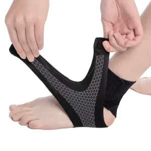 Gym Ankle Straps Breathable Elastic Compression Sprain Foot Sleeve Ankle Support for Sports Protect