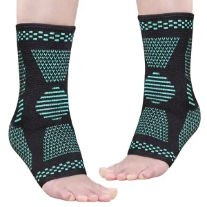 Gym Fitness Knitted Ankle Brace Support Breathable Compression Football Sports Tobill Eras Deportivas
