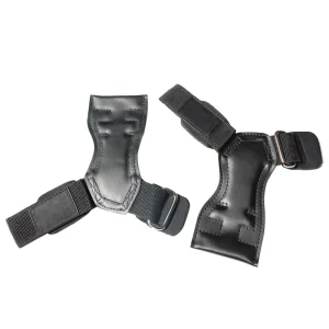 Gym Fitness Training Power Lifting Hooks Hand Grips Weightlifting Gloves Heavy Duty Straps