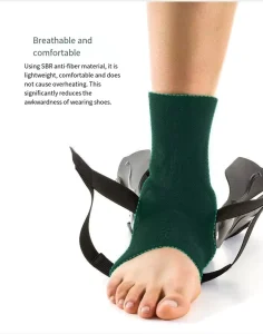 Gym Running Black Foot Bandage Elastic Ankle Brace Safety Protection Ankle Support Adjustable Sprained Ankle Brace Pad Guard
