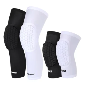 Gym Sports Wrestling Compression Support Sleeves Knee Brace EVA Honeycomb Rodilleras Volleyball Basketball Knee Pads