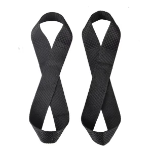 Gym Straps Black Weight Lifting Belt with Palm Guard for Men and Women Enhanced Safety for Strength Training Workouts