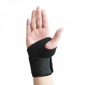 Gym Wrist Wrap Adjustable Workout Wrist Band Support Brace With Wider Thumb Loops