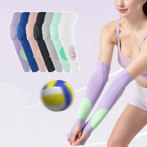 HB036 Wrist Support 1 Pair Volleyball Padded Sports Sleeves Braces Compression Arm Hand Guards Protector for Outdoor Gear