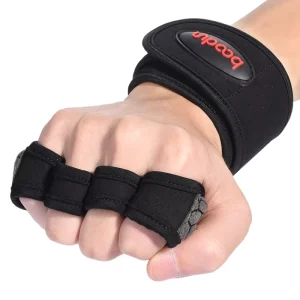 HBG 1119 Fingerless Fitness Gloves Weight Lifting Non slip Wrist Sports Cross Breathable Weight Lifting Gloves Training Gloves
