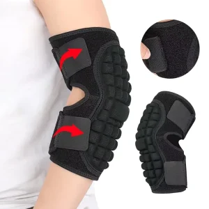 HWE-0004 Protective Elbow Pad Baseball Elbow Guard for Adult Youth Protective Arm Pads with Adjustable Straps