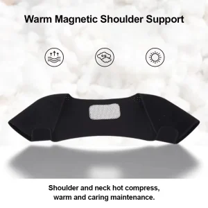 HWWA 0128 Shoulder Protector Middle aged Elderly Cervical Vertebrae Keep Warm Shoulder Pads Cold Protection Windproof Breathable