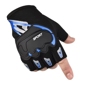 Half Finger Workout Gloves for Men Women Breathable Fitness Training Gear for Body Building Weightlifting in Gym