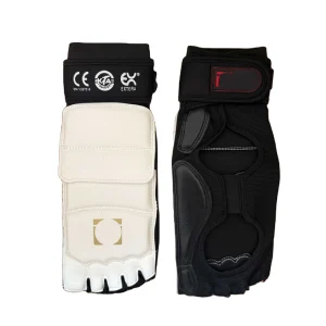 Half Toe Taekwondo Instep Foot Guards KTA Standard Shock Absorbing Training Foot Protection Gear