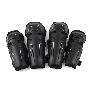 Hard Shell Cycling Knee and Elbow Pads with Foam Stabilizer