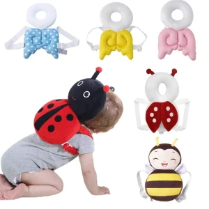 Head Safety Protector Pad for Baby Toddler Walker Carton Baby Head Protector Backpack Wear Cushion Baby Head Protection Pillow