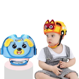 Head Walking Protector Safe Mesh New Born Protection Head Circumference 53Cm Protective Learning 3D Baby Helmet Safety