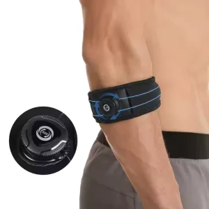 Health Care Closure System Golf Tennis Elbow Protector Strap Adjustable Knob Elbow Support Band