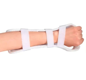 Heat Activated Moldable Thermoplastic Wrist Splint Custom Fit Orthopedic Brace for Clinic & Hospital Use