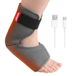 Heated Foot Ankle Wraps With Automatic Shut Off Electric Heating Pain Relief Joint Support Braces