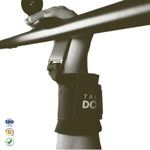 Heavy Duty Gym Gloves Palm Guard Lifting Wrist Straps Deadlift Straps Power Lifting Grips Weightlifting Safety