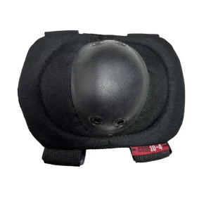 Heavy Duty Hard Shell Knee Pads Black Adjustable Anti Impact Protective Gear for Soccer Skateboarding and Roller Skating
