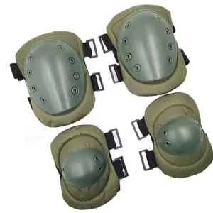 Heavy Duty Multi Sport Shock Absorption Non Slip Breathable Tactical Pads Knee Elbow Protection Set