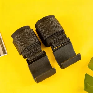 Heavy Duty Neoprene Weightlifting Hooks Custom Pull ups and Dead Lift Straps Manufacturer Direct