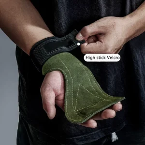 Heavy Duty Non Slip Design Breathable Wrist Support Professional Weightlifting Palm Guards for Powerlifting