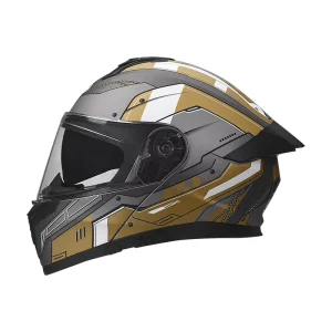 Heavy Duty Protective Headgear With Chin Guard And Ventilation System For Outdoor Adventure