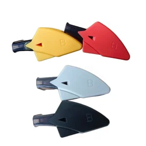 High Decibel ABS Plastic Sports Coaching Whistle Box Packed Basketball Mouth Guard Protective Sports Accessory Two Tone Polished