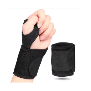 High Density Compression Movement Man Adjustable Elastic Wrist Bracer Wrist Guard