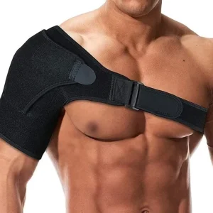 High Elastic Adjustable Compression Anti Slip Breathable Sweat Absorption Daily Running Shoulder Support Comfort Protector Pad
