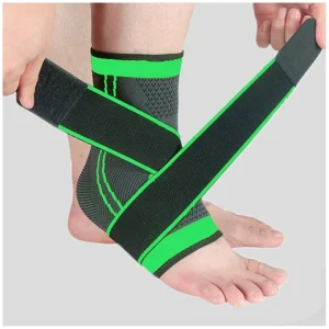 High Elastic Adjustable Sport Protection Ankle Support Brace Bandage Nylon Compression Ankle Support Brace Sleeves