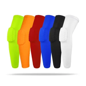 High Elastic Arm Sleeve Pads Anti Collision Honeycomb Sport Elbow Guards Quick Dry Elbow Pad Arm Sleeve for Sports