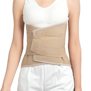High Elastic Breathable Waist Brace Support Belt Lumbar Sacral Back Support Belt for Men Old People