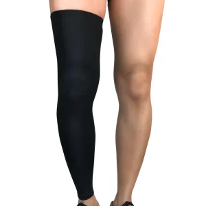 High Elastic Compression Leg Sleeve Sports Knee Support Anti Slip Quick Dry Nylon Spandex UV Protection Basketball Football