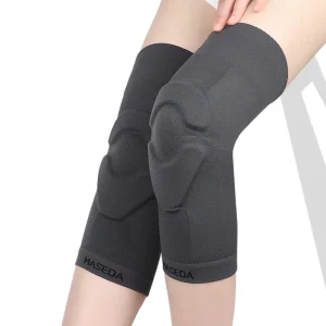High Elastic Honeycomb Knee Pad Long Leg Sleeve Anti-collision Protector for Basketball Football Sports Safety