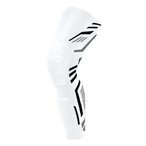 High Elastic Knee Compression Brace Long Leg Protector Non Skid for Basketball Cycling Training Gear