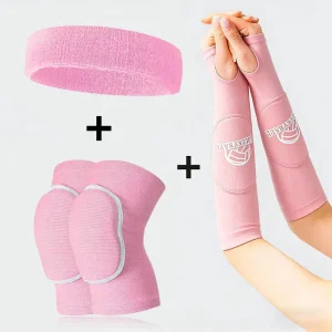 High Elastic Padded Forearm Arm Guards Sleeve Basketball Protection Custom Teens Volleyball Arm Sleeves for Volleyball