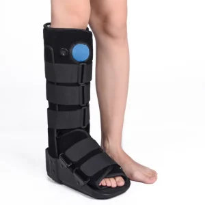 High Orthopedic Air CAM Walker Fracture Boot Walking Brace Small Black Color