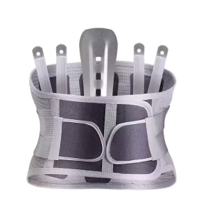 High Orthopedic Lumbar Back Support Waist Brace Breathable Adjustable Strap Waist Support Belt